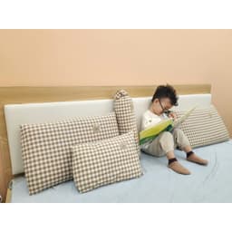 Gối kẹo tựa đầu và gối ôm trẻ em êm ái, vải cotton sản xuất tại Việt Namn 7