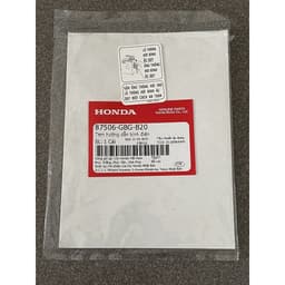 tem thông số xe wave nhỏ zx 100 chính hãng (A51) 87560KTM900 87506GBGB20 87507GBGB20 87505GBGB20 5