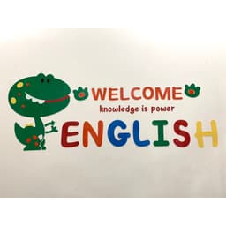 Tranh dán tường mica dán nổi english khủng long trang trí phòng ngủ, lớp học, trung tâm tiếng anh, khu vui chơi cho bé 5