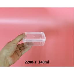 Chọn cỡ - Hộp thực phẩm có nắp Song Long dung tích 150/300/500/800/1300ml , hộp trữ đông dùng được trong lò vi sóng 6