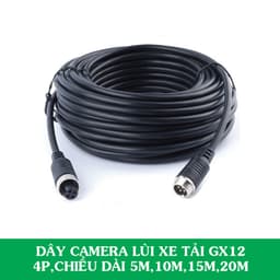 Dây Camera Lùi Xe Tải Jack GX12 4 Chân 1