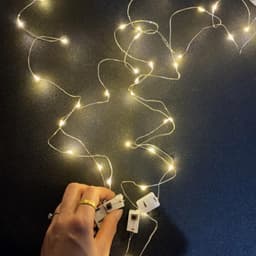 Dây Đèn Led Trang Trí Fairylight Đom Đóm có sẵn pin 7