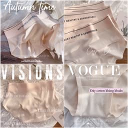 Set 5 Quần Lót Thể Thao Lưng Cao Không Đường May Thoáng Khí Abel 1035 LILIRIA 5