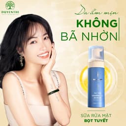 Sữa Rửa Mặt Bọt M1B5 Duyên Thị 180ML - CHO DA DẦU NHỜN, DỊU NHẸ, SẠCH SÂU - Cải tiến từ SRM Tạo Bọt Vitamin B5 9