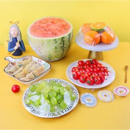 Màng bọc thực phẩm có bo chun co giãn 3 màu 4