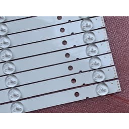 THANH LED TIVI SONY 55X8000H 55X80J 55X80K MỚI 100% BỘ 10 THANH MỖI THANH 6 BÓNG 3V DÀI 56,9cm.. 5