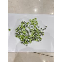 Khoen ore 5mm Bằng Nhôm bọc sơn Nhiều màu Túi 100 cái Không long đền Bấm giày bata, túi giấy, đồ thủ công 2