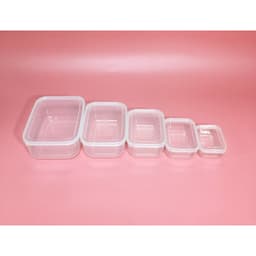 Chọn cỡ - Hộp thực phẩm có nắp Song Long dung tích 150/300/500/800/1300ml , hộp trữ đông dùng được trong lò vi sóng 2