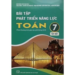 Sách - Bài tập phát triển năng lực Toán 7 ( Tập 1 + Tập 2) Kết nối 2