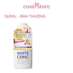Sữa Tắm Trắng Da White Conc Body Nhật Bản 600ml 360ml 150ml WhiteConc Body Shampoo vitamin C 6