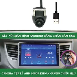 Camera Cập Lề USB Kết Nối Màn Hình Android,Độ Phân Giải AHD 1080P 1