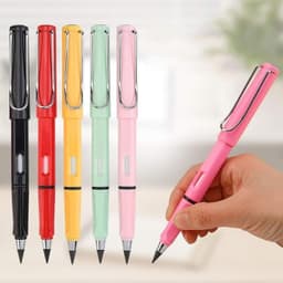 (Chọn Màu) Combo 3 Bút Chì Vĩnh Cửu Kèm 1 Tẩy Chì Không Độc Hại, An Toàn Cho Bé 4