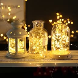 Dây Đèn Led Trang Trí Fairylight Đom Đóm có sẵn pin 3