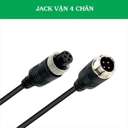 Dây Camera Lùi Xe Tải Jack GX12 4 Chân 7
