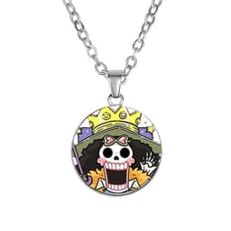 Vòng cổ in hình nhân vật ONE PIECE Đảo Hải Tặc ver Vuông game anime chibi xinh xắn phụ kiện trang sức 4