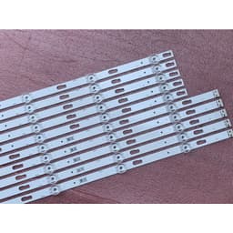 THANH LED TIVI SAMSUNG 65TU7000 65TU8000 65TU8100 65TU8200  HÀNG MỚI 100% BỘ 10 THANH MỖI THANH 6 BÓNG 3V DÀI 686+617mm 4