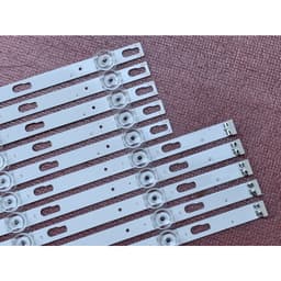 THANH LED TIVI SAMSUNG 65TU7000 65TU8000 65TU8100 65TU8200  HÀNG MỚI 100% BỘ 10 THANH MỖI THANH 6 BÓNG 3V DÀI 686+617mm 6
