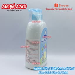 (Chính Hãng Đại Thịnh) Nước rửa bình sữa D-nee 500ml - Hàng Chính Hãng Dnee 3