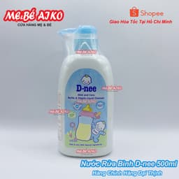 (Chính Hãng Đại Thịnh) Nước rửa bình sữa D-nee 500ml - Hàng Chính Hãng Dnee 1