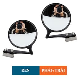 Gương cầu lồi ô tô gắn trên gương chiếu hậu xoay 360 độ nhìn rõ lốp trước lốp sau 6
