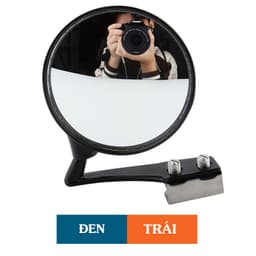 Gương cầu lồi ô tô gắn trên gương chiếu hậu xoay 360 độ nhìn rõ lốp trước lốp sau 5