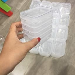 [ Giá sỉ] Bộ 5/10/20 chiếc - Hộp đựng đồ ăn dặm cho bé - Hộp thực phẩm có nắp Song Long 150ml   (2288-1) 2
