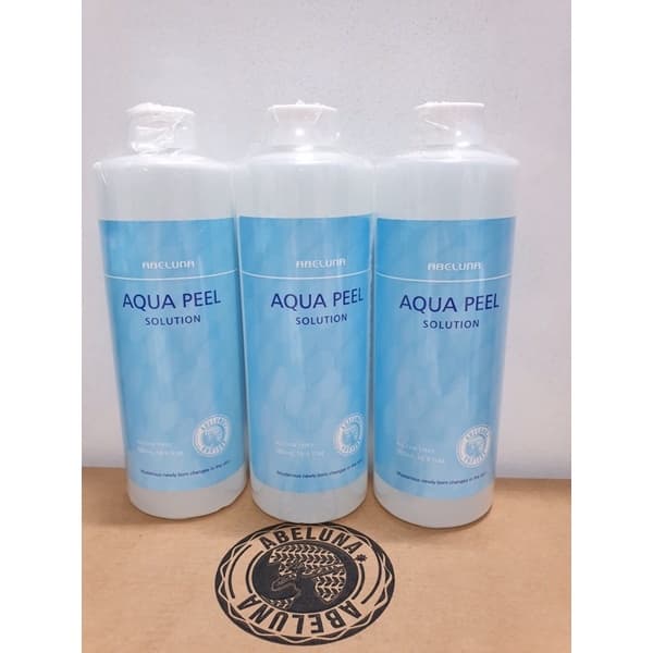 Chai dung dịch chăm sóc da mặt AQUAPEEL SOLUTION 500ml [dùng cho máy chăm sóc da mặt AQUA PEELING ABELUNA M200]