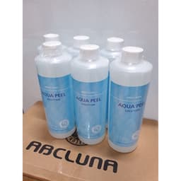 Chai dung dịch chăm sóc da mặt AQUAPEEL SOLUTION 500ml [dùng cho máy chăm sóc da mặt AQUA PEELING ABELUNA M200] 3