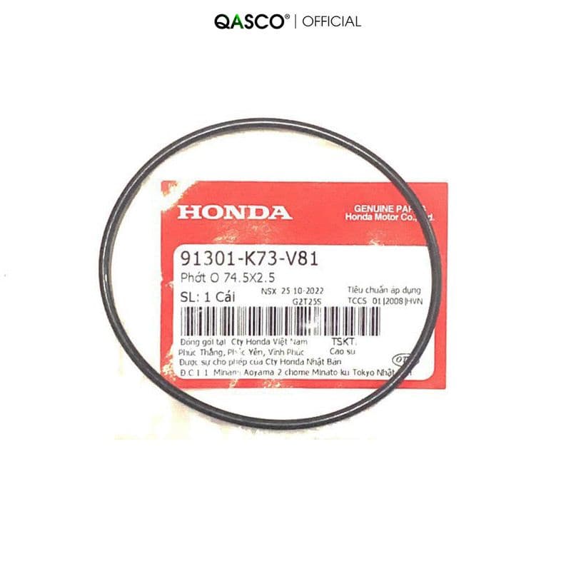 Phớt O 74.5X2.5 HONDA Future Led  QA(91301K73V81) _( 878)