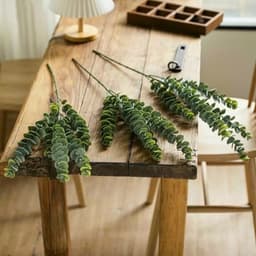 Cụm lá TÁO MỐC DÀI 75cm giống thật 99% 4