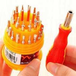 Máy khoan vặn vít mini 15 món pin sạc, đảo chiều tiện dụng cho mọi công việc sửa chữa. 6