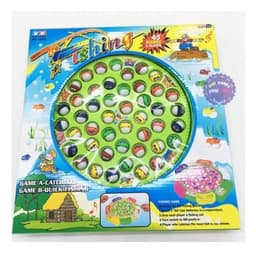 [Giá tại xưởng] Bộ đồ chơi câu cá loại to 45 con đĩa xoay có nhạc fishing - Trò chơi giáo dục cho bé trai và b 5