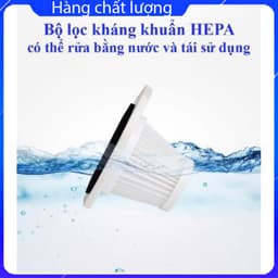 Máy hút bụi cầm tay mini không dây hút bụi ô tô cao cấp siêu mạnh 6