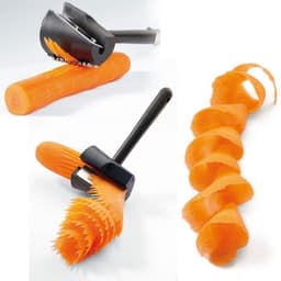 Dụng Cụ Cắt Tỉa Hoa Xoắn Ốc , Nạo Xoáy Tạo Hình Rau Củ Trang Trí 3