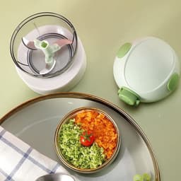 [ HỎA TỐC ] Máy xay mini PTLUXURY 3 lưỡi dao xay tỏi ớt đa năng tiện lợi 7
