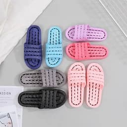 #Dép xốp mang trong nhà có lỗ thoát nước chống trượt 2