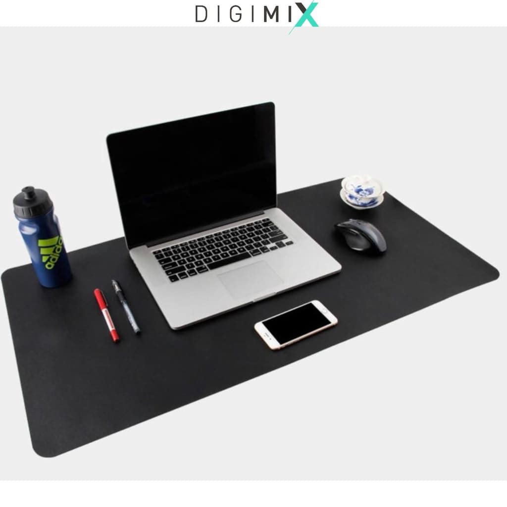 Thảm Da Trải Bàn Làm Việc DeskPad Da Size Lớn của DIGIMIX Kiêm Miếng Lót Chuột Máy Tính Cỡ Lớn Chống Nước Cao Cấp