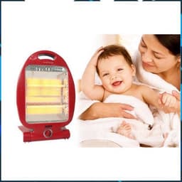Quạt sưởi - Máy sưởi Fujika hồng ngoại 2 bóng Công Suất 800W [ Chính Hãng ] DT HOME 7