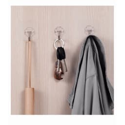 Combo 10 Móc Dán Tường Chịu Lực Trong Suốt Treo Đồ Dùng Siêu Chắc 5