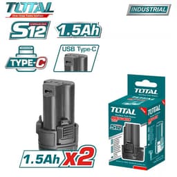 Pin 1.5Ah - 12V Total TBLI12153 - Phù hợp với những dòng máy dùng pin 12V Total - Ingco 2