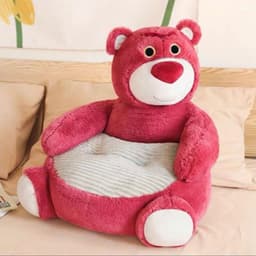 Ghế tựa lưng hình gấu bông teddy, gấu bông hình thú Siêu Êm cho bé nhà miu bedding 2