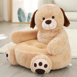Ghế tựa lưng hình gấu bông teddy, gấu bông hình thú Siêu Êm cho bé nhà miu bedding 3