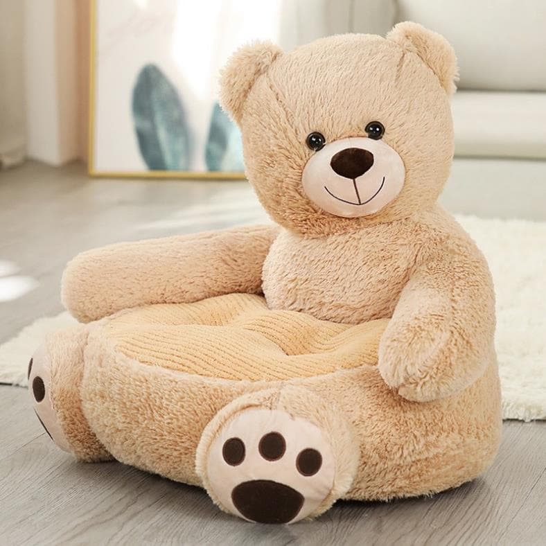 Ghế tựa lưng hình gấu bông teddy, gấu bông hình thú Siêu Êm cho bé nhà miu bedding