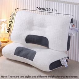 Gối ngủ công thái học nhà MIU Bedding chống đau mỏi cổ vai gáy hạn chế ngáy giúp giấc ngủ ngon thoải mái 3