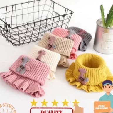 Khăn Ống Co Dãn Cho Bé Gái & Bé Trai - Khăn Choàng Cổ Giữ Ấm Ấm Áp, Dễ Thương AV69 💕💕💕