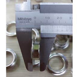 Khoen bạt khoen ore 16mm Khuy mắt cáo đóng bạt 16ly Bằng sắt Màu bạc 4