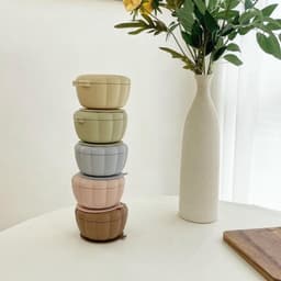 Bát Ăn Dặm Cho Bé Hình Sò Có Nắp Tgm Nội Địa Hàn Quốc 2
