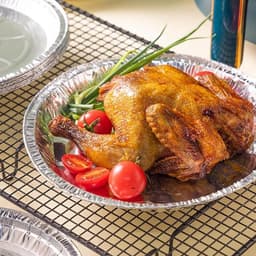 Khay giấy bạc lót nồi chiên không dầu, khuôn giấy bạc, giấy bạc nướng size 22 7