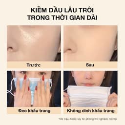 Phấn phủ kiềm dầu PERFECT DIARY chống thấm nước kiểm soát dầu lên đến 12h với 3 màu tùy chọn 7g 3