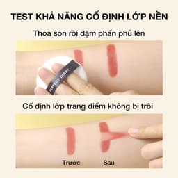 Phấn phủ kiềm dầu PERFECT DIARY chống thấm nước kiểm soát dầu lên đến 12h với 3 màu tùy chọn 7g 4